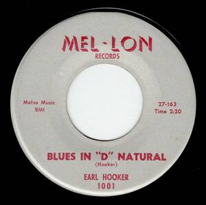 Earl Hooker / Blues In “D” Natural ♪ The Leading Brand (Mel-Lon)