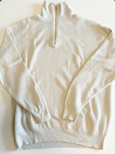 Graphpaper High Density High Neck Zip Knit BONE 美品　送料込み　グラフペーパー　ニットセーター