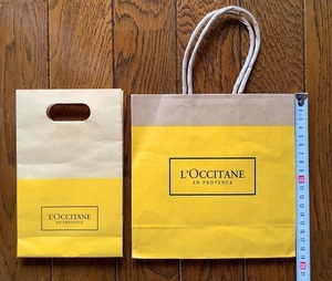 ロクシタン　L’OCCITANE ミニ 紙袋　ミニ　ミニ手提げ袋　2個セット