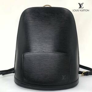 1円 極美品■ LOUIS VUITTON ルイヴィトン M52292 エピ コブラン リュックサック デイパック バックパック レディース ブラック系