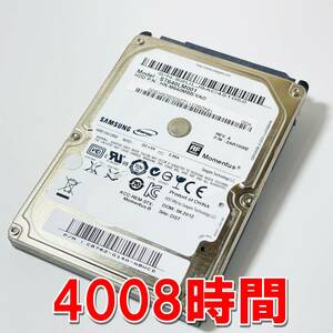 【HDD 640GB】SAMSUNG 2.5インチ 9.5ｍｍ ハードディスク 使用時間4008時間　[1052640HD054]