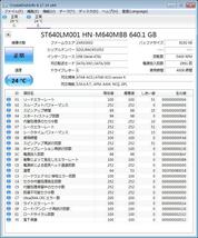 【HDD 640GB】SAMSUNG 2.5インチ 9.5ｍｍ ハードディスク 使用時間4008時間　[1052640HD054]_画像4