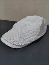 STETSON/ステットソン/ハンティング/綿・麻/ 中央帽子/ LINEN KNIT HUNTINGリネン ニット ハンチング/ボルサリーノ/ 春夏用_画像1