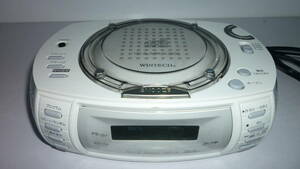 60124-6 WINTECH CDC-200 CD ALARM CLOCK radio clock alarm CD player 
