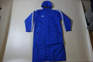  beautiful goods adidas Adidas long boa bench coat size M blue 