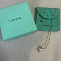 ☆☆ TIFFANY＆Co ティファニー ネックレス　パロマピカソ ラビングハート SV925 ネックレス _画像1