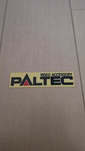 PALTEC　ステッカー　VIDEO ACCESSORY 文字ステッカー　未使用