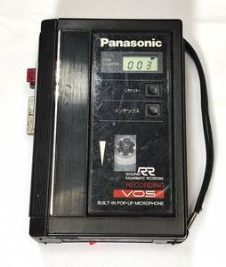 ■　Panasonic　RQ-250　ポータブルカセットレコーダー　■