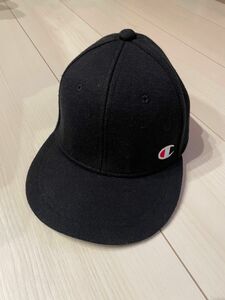 チャンピオン　キャップ　子ども用　ブラック　 黒 CAP 帽子