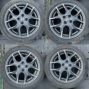 ノートニスモ 純正ホイール&タイヤ 16インチ ポテンザ付き 6.5J +46 4H PCD100 195/55/16