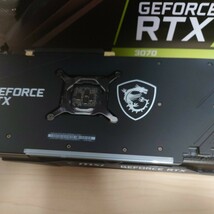 MSI　rtx3070 GAMING X TRIO 　8G 動作確認済み　美品　GeForce　_画像3