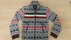 DOLCE＆GABBANA ドルチェ＆ガッバーナ アーガイル ジップアップ ニット ジャケット サイズ44【国内正規品】