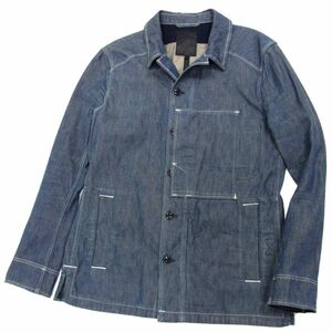 定価39,600円◆G-STAR RAW ジースターロウ デニムジャケット カバーオール RE 3D OVERSHIRT L/S ライトデニム メンズ