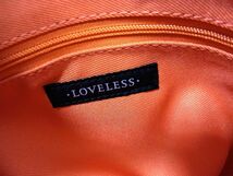 ◆LOVELESS ラブレス カラーブロッキングBOXショルダーバッグ レザーバッグ レディース 1円スタート_画像6