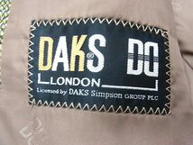 ☆DAKS ダックス テーラードジャケット ツイードジャケット メンズ 日本製 1円スタート_画像3