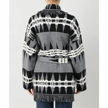 貴重★L'Appartement　OBOK　NATIVE KNIT CARDIGAN　ニット　ガウンジャケット　ベルト付き　ネイティブ柄　90720円 ★アパルトモン/MUSE_画像2