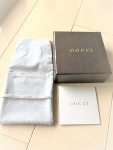  стандартный товар * как новый *GUCCI Gucci сохранение коробка ткань * кейс для хранения сумка для хранения мелкие вещи * кейс для украшений * бардачок 