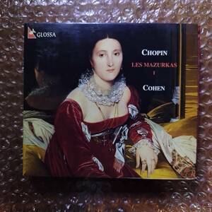 2CD-BOX GLOSSA コーエン/Patrick Cohen - ショパン：マズルカ集 Vol.1　d1WB0000268KL