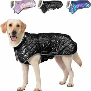 ペット 冬用服 犬 服 防寒着 コート 犬 ジャケット 寒さ対策 サイズL 犬服 ドッグウェア 犬