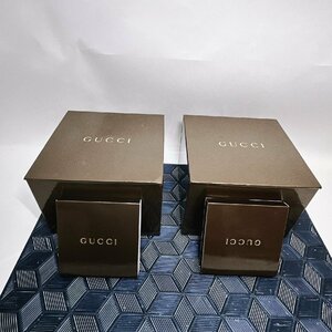 【良品/インボイス登録店/CH】グッチ GUCCI 箱 空箱 ケース ボックス 純正 腕時計 2点セット　IS0102