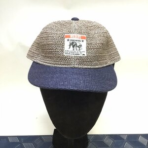 【現状品/インボイス登録店/CH】CA4LA カシラ 日本製 ナイロン リネン キャップ 帽子 ユニセックス HA0109/0013