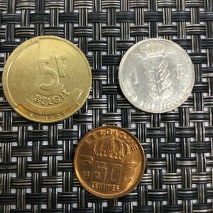 【中古品/インボイス登録店/TO】海外コイン　海外硬貨 3枚　 貴重 レア RS1227/0001
