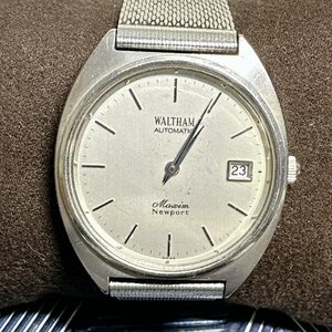 【中古品/インボイス登録店/CH】WALTHAM ウォルサム Maxim Newport マキシム デイト メンズ AT オートマ 腕時計 IM0111/001