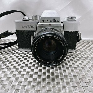 【中古現状品/インボイス登録店/KU】MINOLTA ミノルタ SRT101 MC ROKKOR-PF 50mm f/1.7 一眼レフフィルムカメラ マニュアル　IM1212/0001