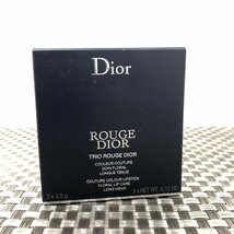 【未使用保管品/インボイス登録店/KU】Christian Dior クリスチャンディオール ルージュ 口紅 3本セット 3.5g HA0131/0015 01_画像2