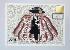 DEATH NYC アートポスター バンクシー banksy Umbrella Girl 現代アート 草間彌生 kusamayayoi かぼちゃ 南瓜 アートポスター ポップアート