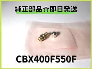 CBX400F550F フロントフォークエアバルブセット 【A-54】純正部品 復刻 エンジン BEET 当時物 廃盤部品インテグラ 国内物 レストア RPM