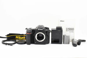 ショット数 13759回 ★極上品★ Nikon ニコン D500 Body ボディ デジタル一眼レフカメラ (3646)