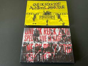 ♪ONE OK ROCK DVD 2017 'Ambitions' JAPAN TOUR ワンオク TAKA Wherever you are　 ONE OK ROCK DVD 2016　2点セット♪