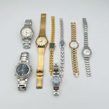 【まとめ売り】 腕時計 SEIKO Dior イヴサンローラン ジバンシー ROOX 動作未確認品 8本_画像1