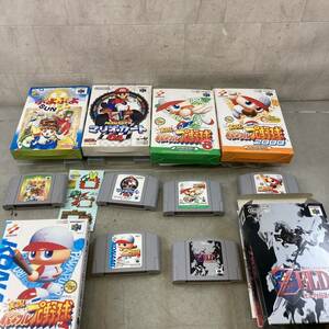 [1-78]Nintendo 任天堂 64 ソフトまとめ売り 箱付き プロ野球 マリオカート ぷよぷよ