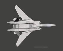 1/144 VF-2JA イカロス 3Dプリント ICARUS 未組立 宇宙船 宇宙戦闘機 Spacecraft Space Ship Space Fighter SF_画像8