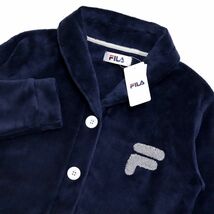 ★フィラ FILA 新品 レディース 高品質 快適 保温 暖かい ボア 両面 フリース ジャケット 紺 Ｍサイズ [423606GC-67-M] 一 二 壱★QWER_画像1