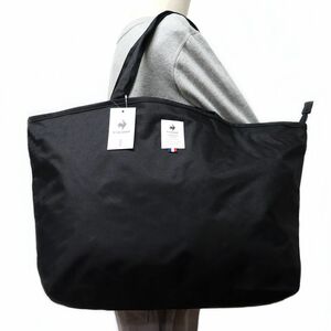 ★ルコック le coq sportif 新品 便利 大容量 シンプル トートバッグ ボストンバッグ BAG 鞄 バッグ 黒 [36465-001]一 六★QWER QQAA-35