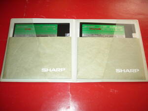 ★暗所長期保管品★SHARP（シャープ）カラーイメージツール「CZ-8BV1」（X1/X1turbo用）MASTER DISK