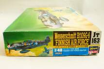 ★☆【定形外OK】未組立!ハセガワ 1/48 メッサーシュミット Bf109G-6 フィンランド空軍~1998年製~内袋未開封品【同梱可】[FL20A30]☆★_画像2