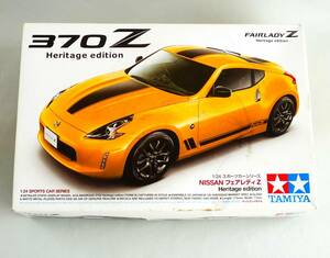 ▲▽【定形外OK】訳有!タミヤ 1/24 NISSAN フェアレディZ 370Z Heritage edition~初期手付!!改造/部品取に~ジャンク品【同梱可】[GA10C14]