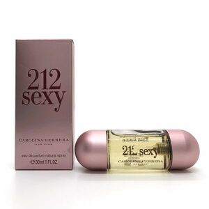 CAROLINA HERRERA キャロライナ ヘレラ 212 セクシー EDP 30ml ☆残量ほぼいっぱい　送料350円