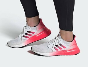 【新品】 25.5cm adidas ランニングシューズ ウルトラ ブースト20 ULTRABOOST 20 白 ホワイト スニーカー アディダス EG5177 61ceii