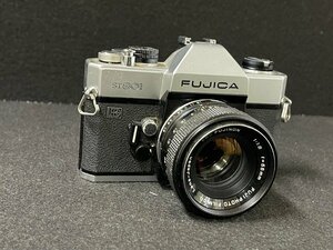 KK0512-115I　ゆうパック着払い　FUJICA　ST801 LED　1:1.8　f=55mm　三脚付き　フジカ　一眼レフカメラ　フィルムカメラ　光学機器