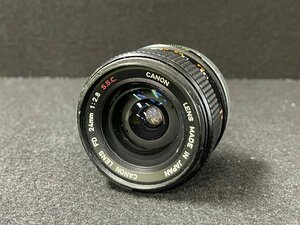SM0601-3I　ゆうパック着払い　CANON　LENS　FD　24mm　1:2.8 S.S.C.　カメラレンズ　キャノン　光学機器