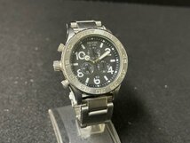 MI0601-3I　ゆうパック着払い　NIXON　MINIMIZE　THE 42-20 CHRONO　腕時計　ニクソン　クォーツ　クロノグラフ_画像1