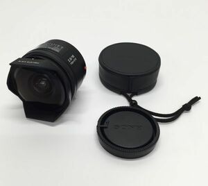 @Y2319 SONY Sony SAL16F28 16mm F2.8 digital single-lens camera lens α mount fish I Fisheye secondhand goods origin box less .