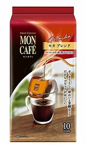 片岡物産 モンカフェ ドリップコーヒー モカブレンド 10袋入×6箱／食品