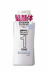 メンズビオレ ONE オールインワン全身洗浄料 フルーティーサボンの香り レギュラー 200ml ボディソープ