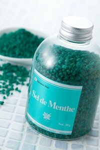  north see is ka through quotient bathwater additive Sel de Menthe( cell *te* men ta) virtue for bottle 450g